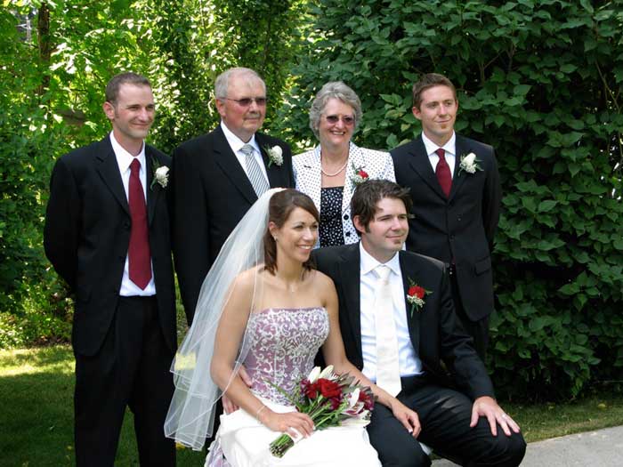 Steve & Erica Wedding Photo